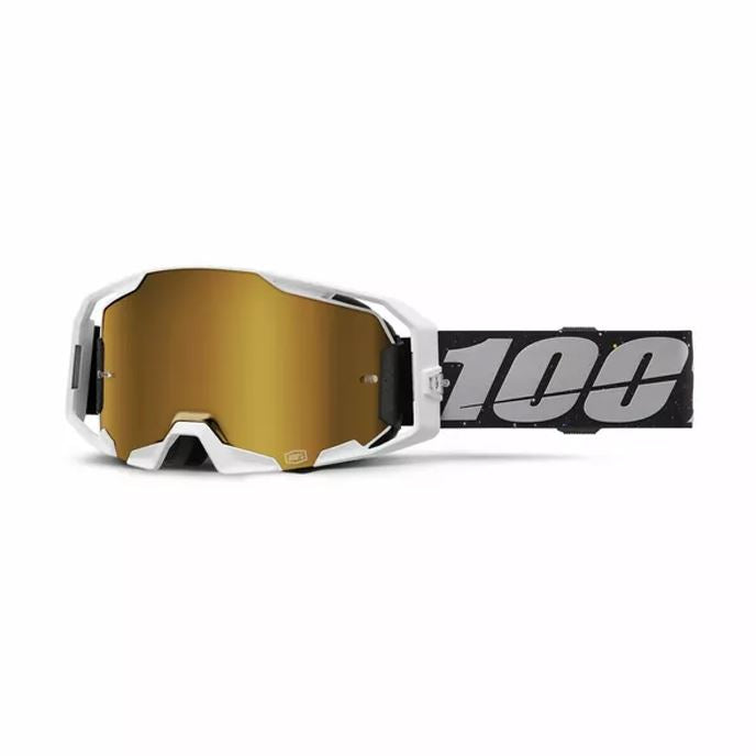 100% MX Goggles Armatic Rapid Racer Gold Mirror